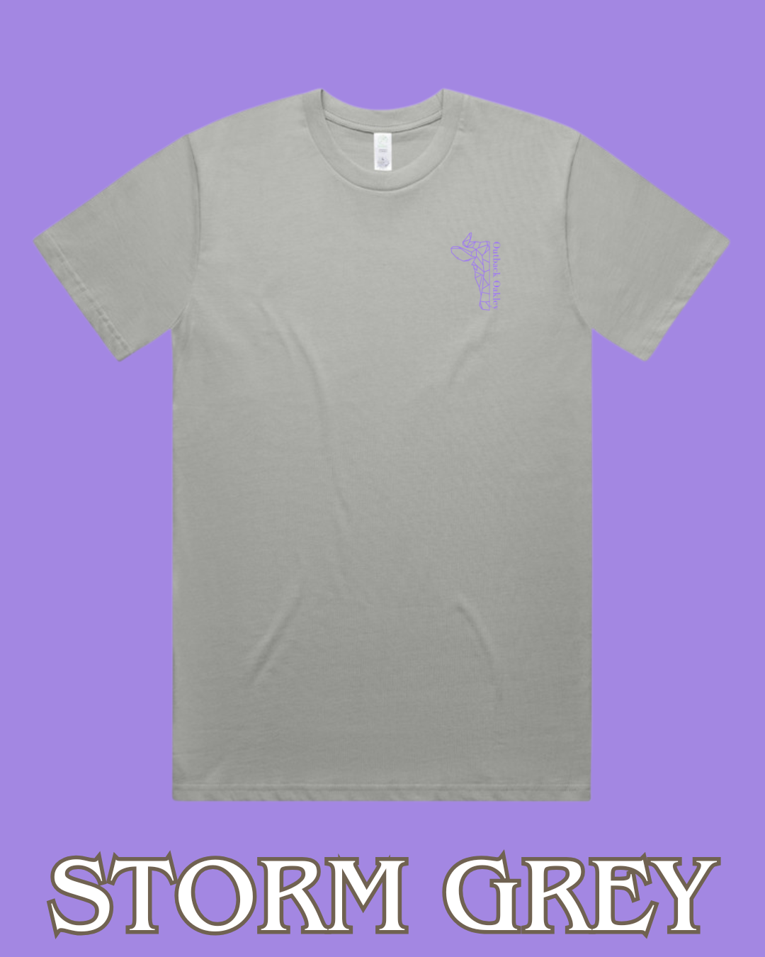Storm Grey Tee