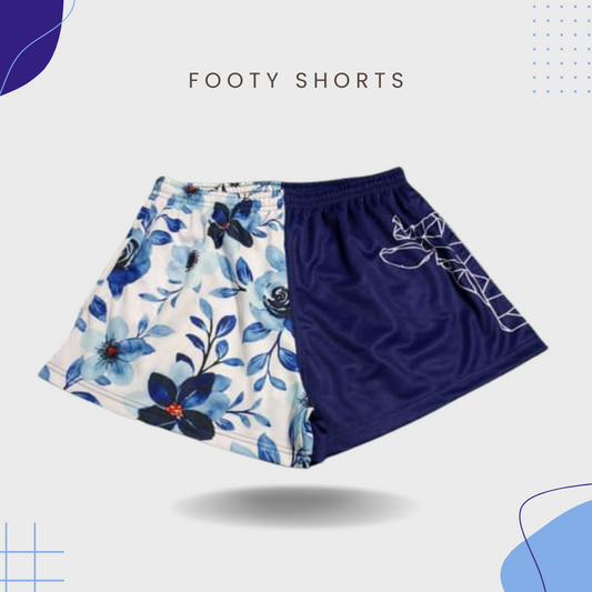 "TrueBlue" Footy Shorts