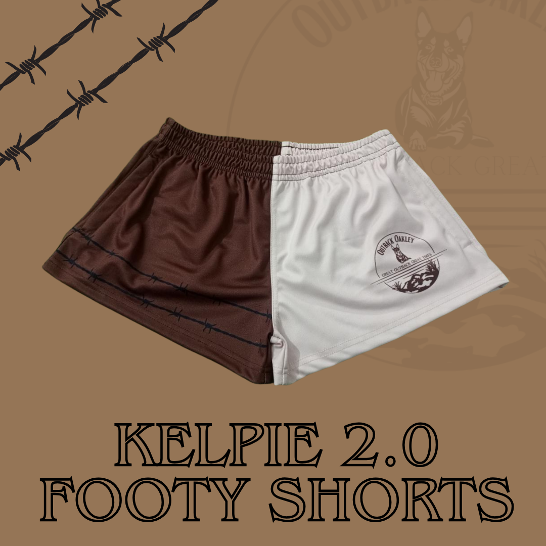 Kelpie 2.0 Footy Shorts