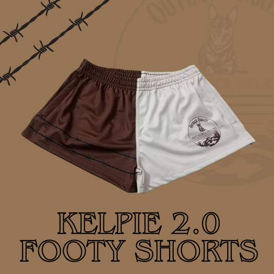 Kelpie 2.0 Footy Shorts
