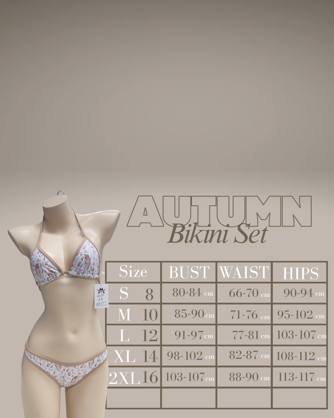Autumn Bikini Set