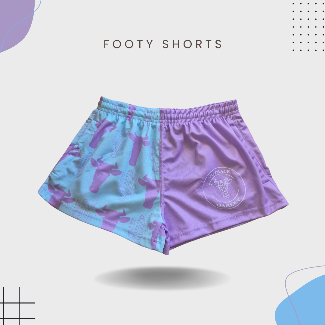 Twilight Skies Footy Shorts