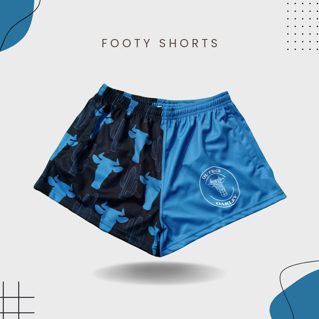 Midnight Diesel Footy Shorts