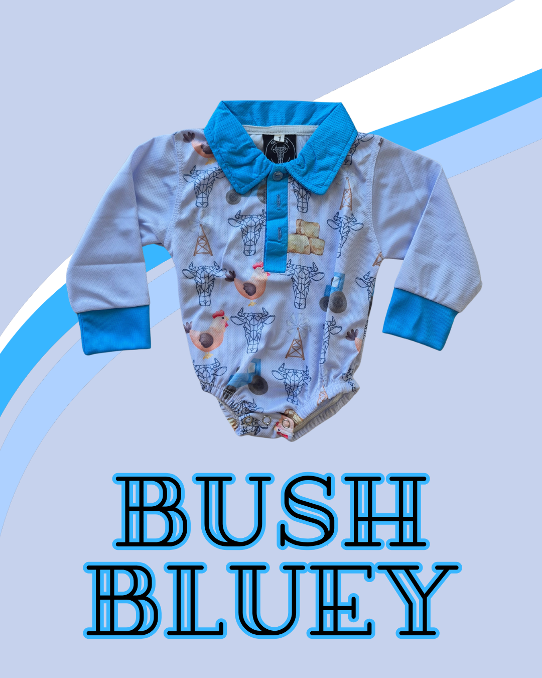Bush Bluey Romper